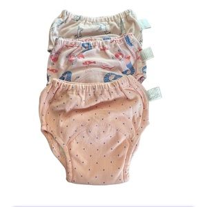 Bundle of 3 Pink designed diaper cover  Y2-07